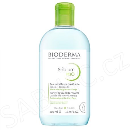 Bioderma Sebium pleťová voda micelar H2O 500ml