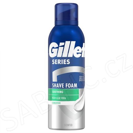 Gillette pěna na holení Series 200ml Sensitive