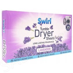 Swirl ubrousky vůně do sušičky 35ks Levandule