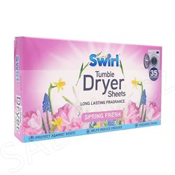 Swirl ubrousky vůně do sušičky 35ks Spring Fresh