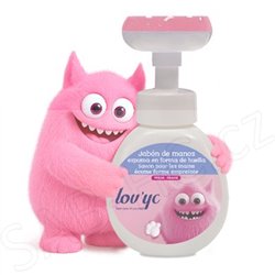 Lovyc 300ml mýdlo pěnové tvarovací dětské jahoda