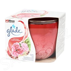 Glade svíčka 108g cherry a Peony
