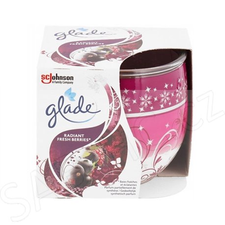 Glade svíčka 108g RAdiant a Berries