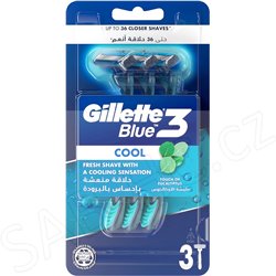 Gillette blue3 3ks holítka men