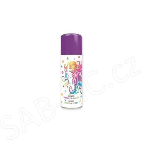 Lak barevný fialový na vlasy 125ml