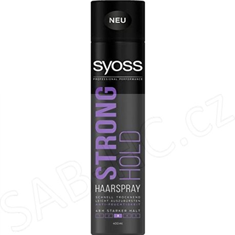 Syoss lak na vlasy 400ml 3 Strong Hold