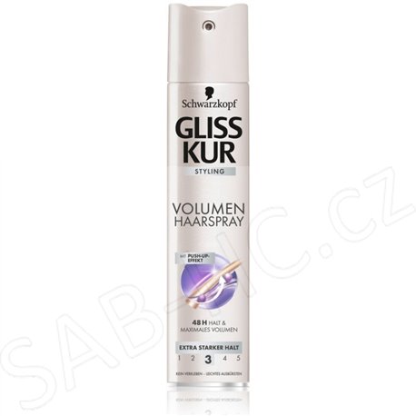 Gliss kur vlasově lak 250ml 3 Volume 24h