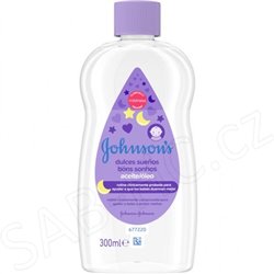 Johnsons baby tŘlově olej 300ml origin&nbsp;l fialově dŘtsk‚