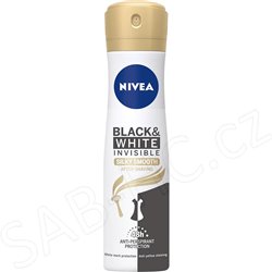 Nivea deo 150ml Black+white antiper. 72h Silky