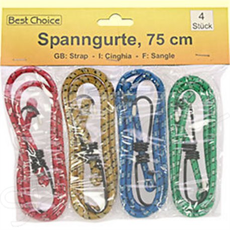 Napínací pavouk 4ks 75cm
