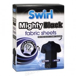Swirl ubrousky na černé prádlo 12ks