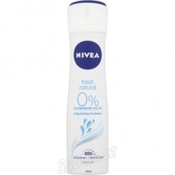 Nivea deo 150ml Fresh Natural 0% Aluminium Antiperspirant 48h