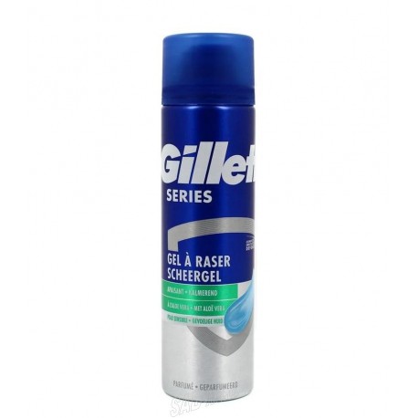 Gillette gel na holení Series 200ml Sensitive