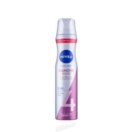 Nivea lak na vlasy Diamond Gloss 4 250ml