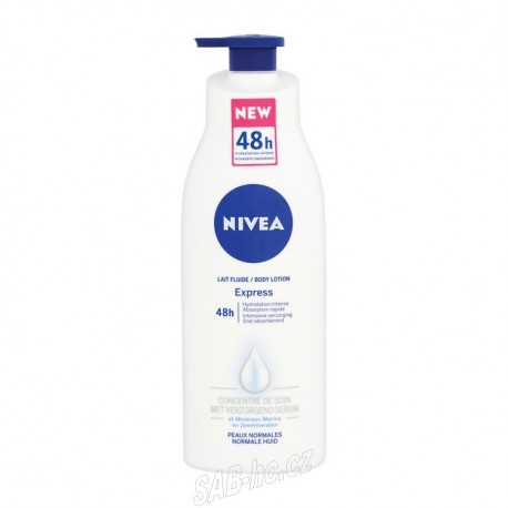 Nivea tělové mléko 400ml pump 5v1 Express normale 48h
