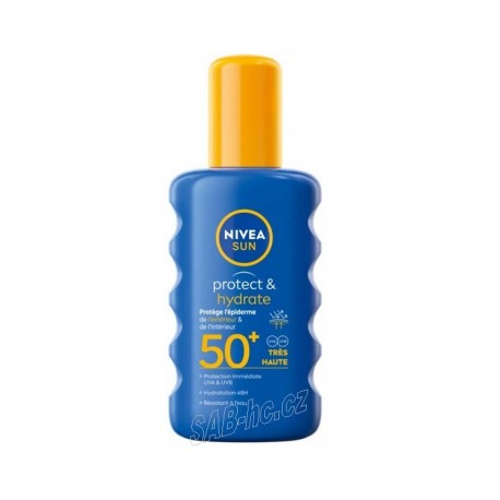 Nivea SUN F50 spray mléko Protect 200ml