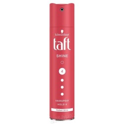 Taft vlasový lak Shine 4 250ml červený