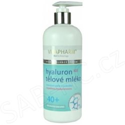 Vivapharm hyaluron tělové mléko 400ml pumpa
