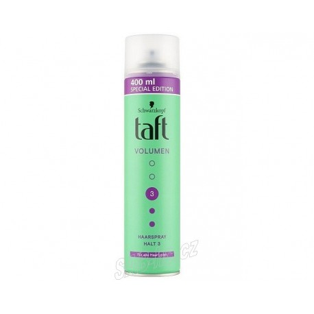 Taft vlasový lak 400ml Volumen 3