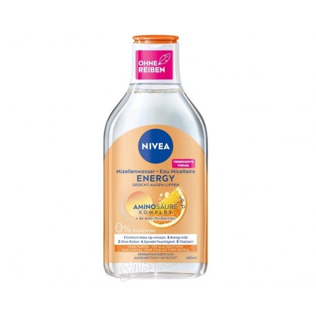 Nivea pleťová micelární voda Energy 400ml