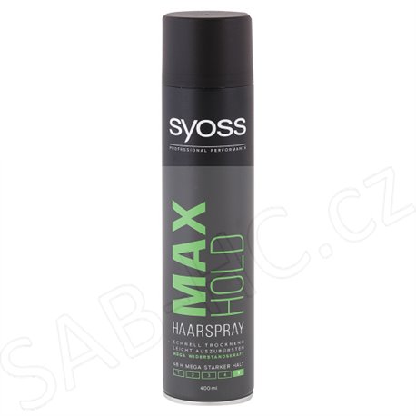 Syoss lak na vlasy 400ml Max Hold