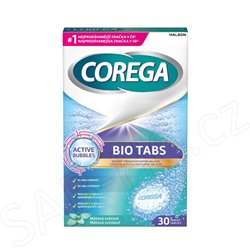Corega tablety 30ks BIO Tabs máta