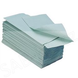 Ručníky pap. 4000 zelené ZZ 36g 20x200ks