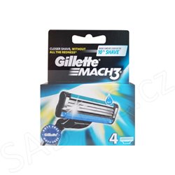 Gillette MACH 3 - 4náhr.hlav.