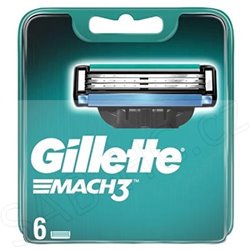 Gillette MACH 3 - 6náhr.hlav.